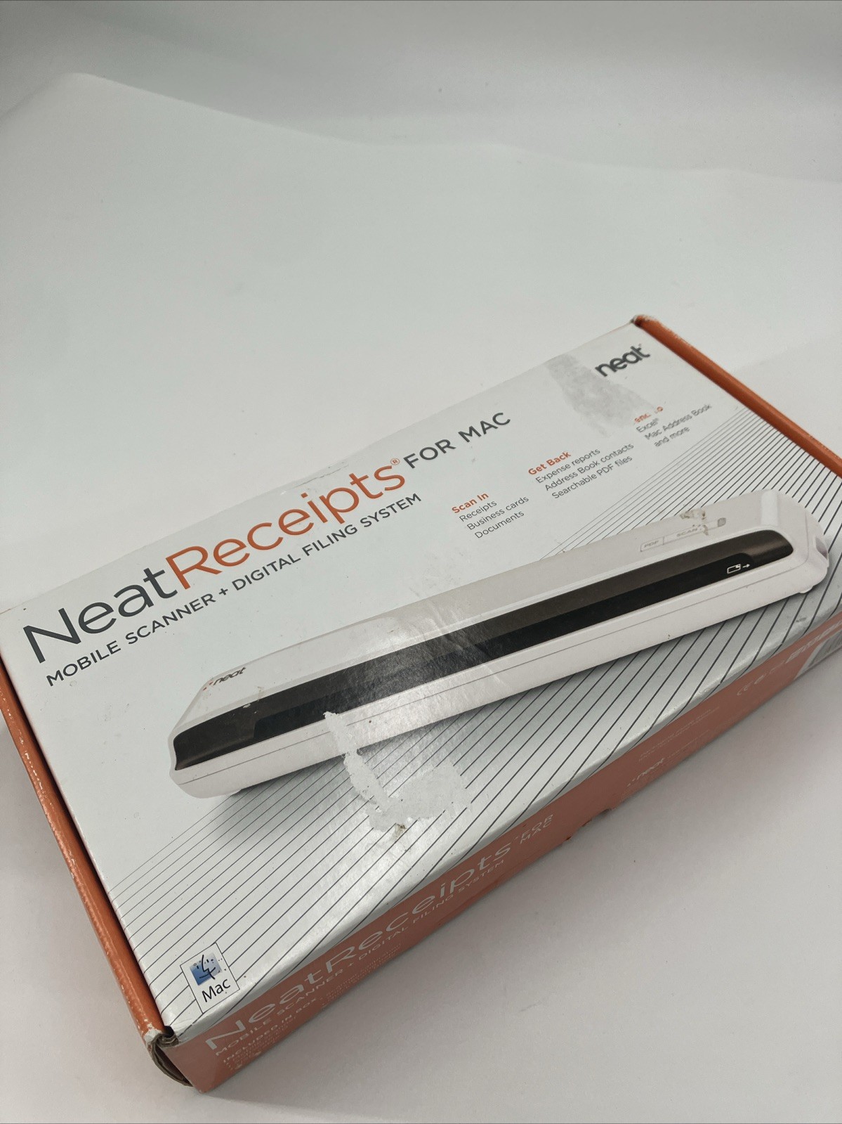 Neat Receipts For Mac Mobile Scanner + Digital Filing System NEW.