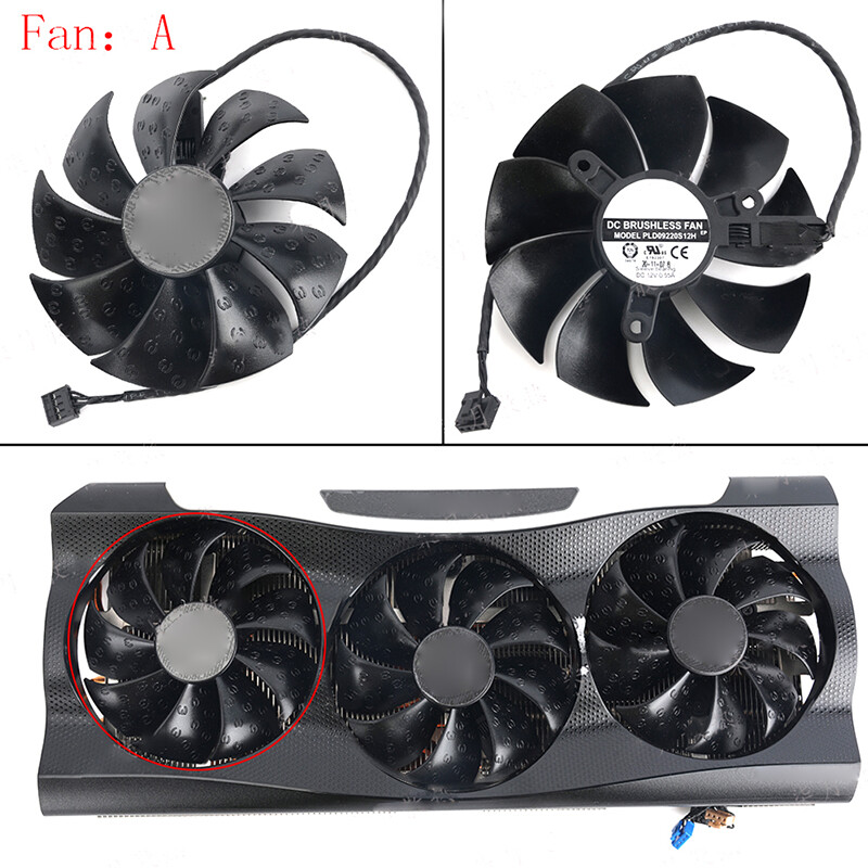 1PCS 85mm For Graphics Card Fan EVGA RTX3090 3080 3070 3080Ti FTW3 ULTRA GAMING