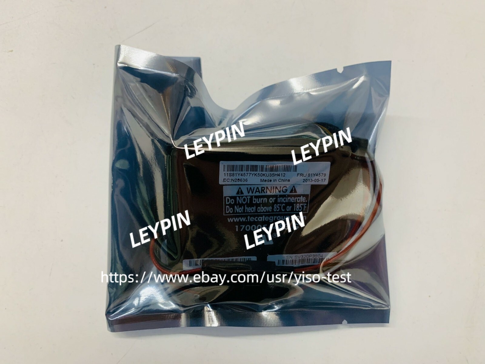 IBM FRU 81Y4579 49571-01 Super Cap Battery pack BBU for x3650 M4 M5110 M5016