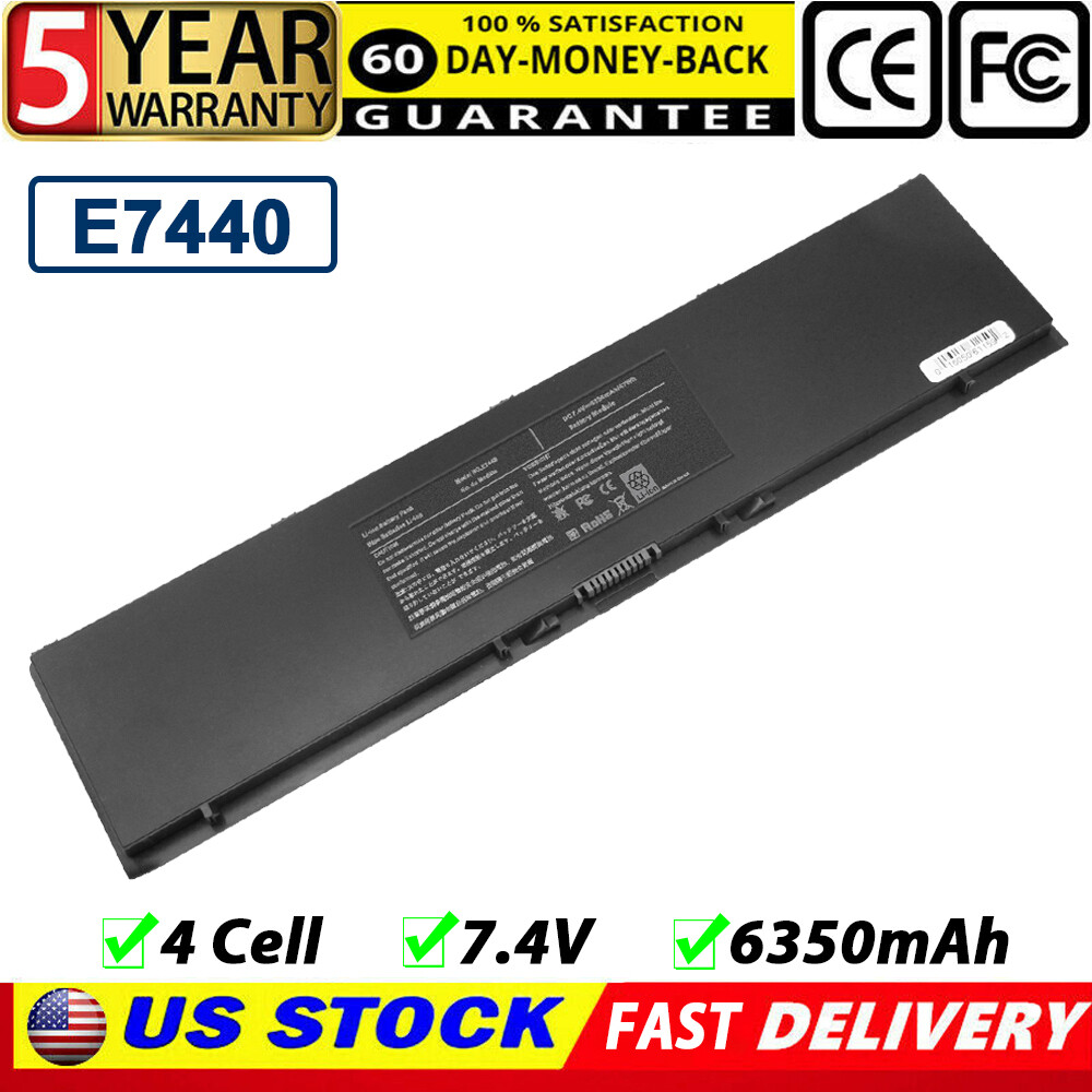 E7440 34GKR Battery For Dell Latitude E7450 E7420 3RNFD PFXCR HJ8KP 47Wh NEW