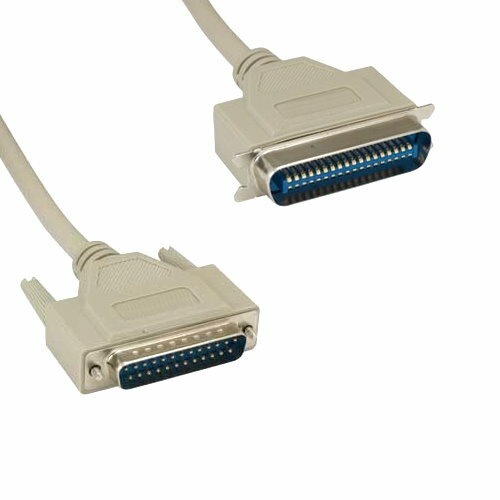 KNTK 3ft DB25 to CN36 Cable RS-232 Centronic Parallel Printer Scanner Data