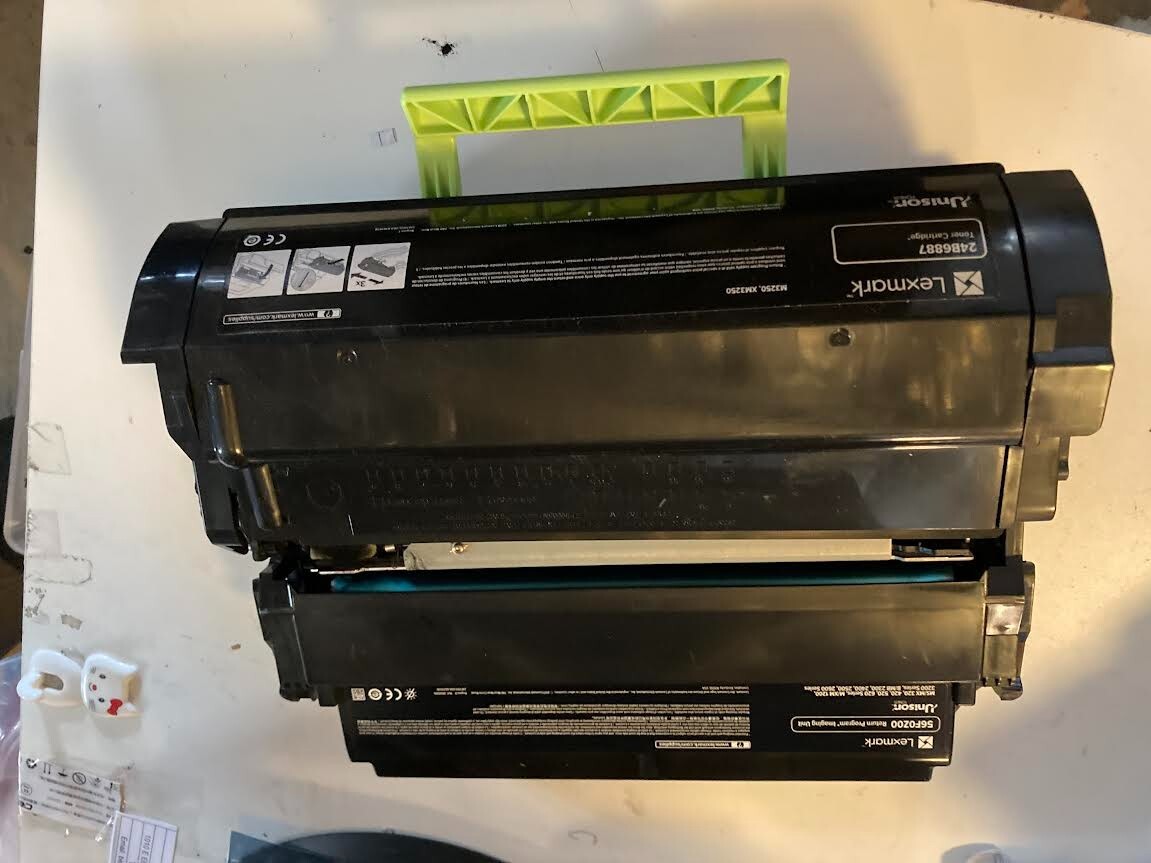 Genuine Lexmark M3250 XM3250 Black Toner + Imaging Unit  24B6887 56F0Z00 56F0ZA0