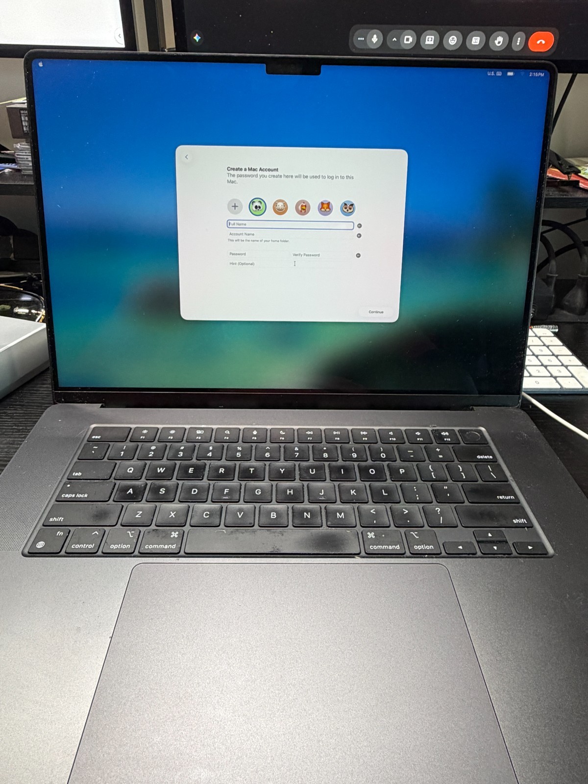 MacBook Pro 16" M3 Pro Nov 2023 12-Core CPU 18-Core GPU 36GB 2 TB Space Black