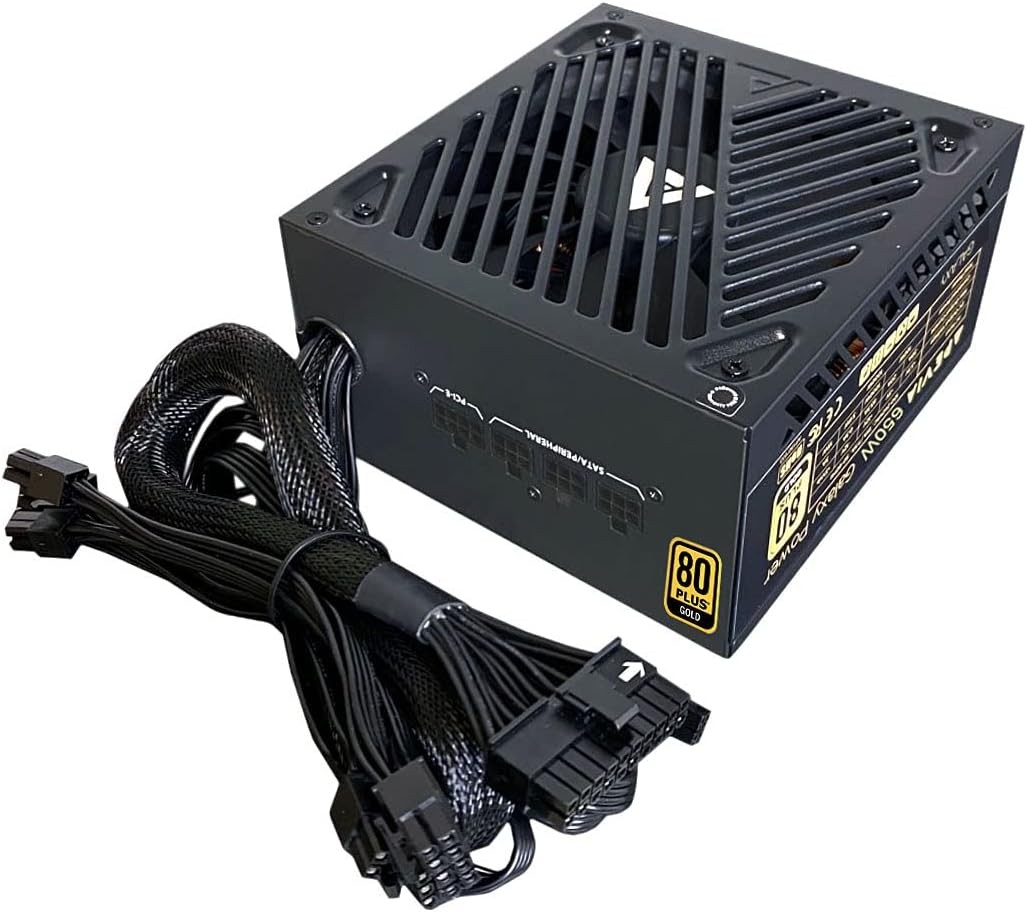 ATX-GX650W Galaxy 650W 80 Gold Certified Active PFC ATX Semi-Modular Quiet