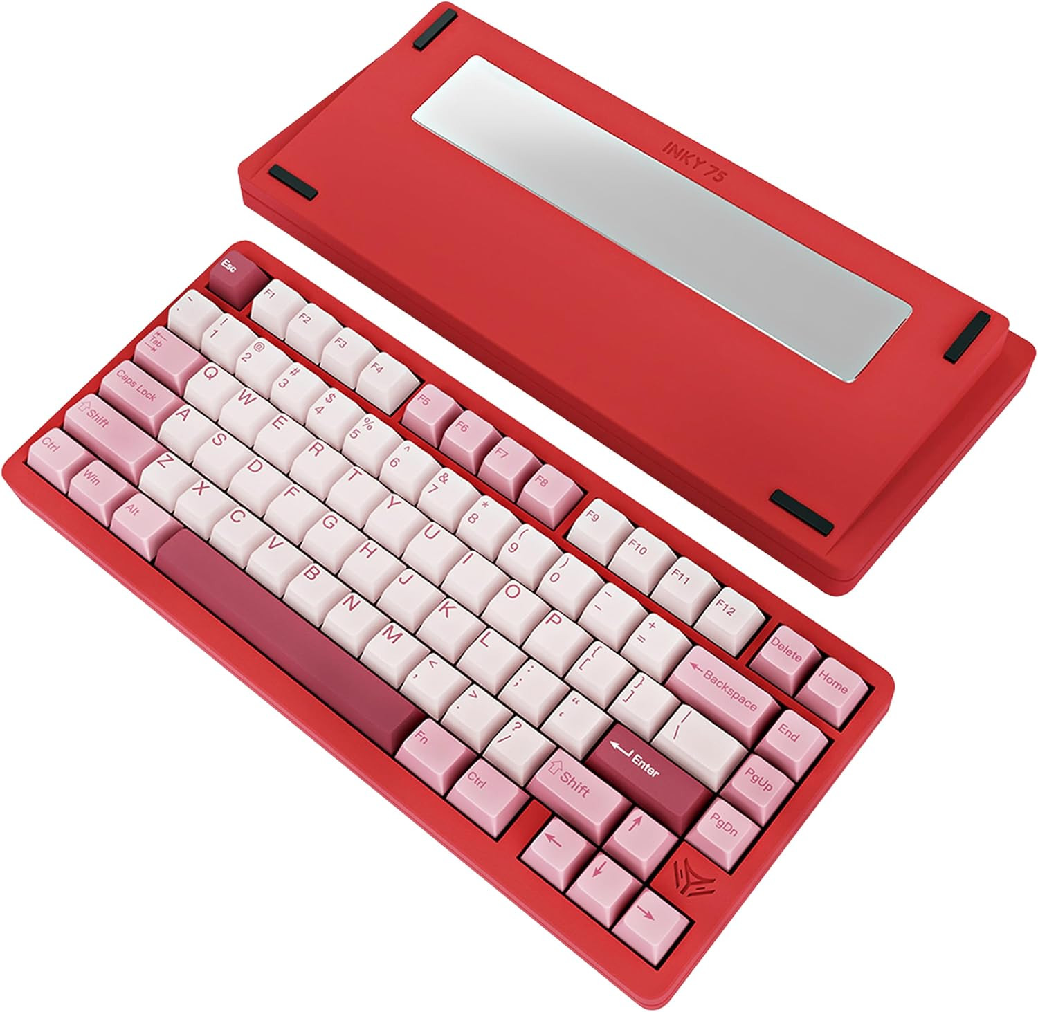MK INKY75 CNC Aluminum Mechanical Keyboard Triple-Mode Connectivity Gaming Keybo