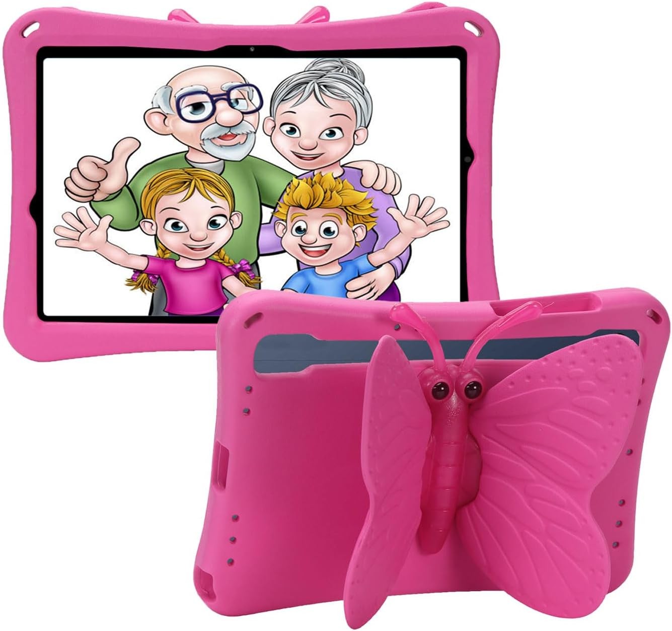 Case for Samsung Galaxy Tab A9 Plus 11 inch 2023, Kid Proof EVA Foam Stand Cover