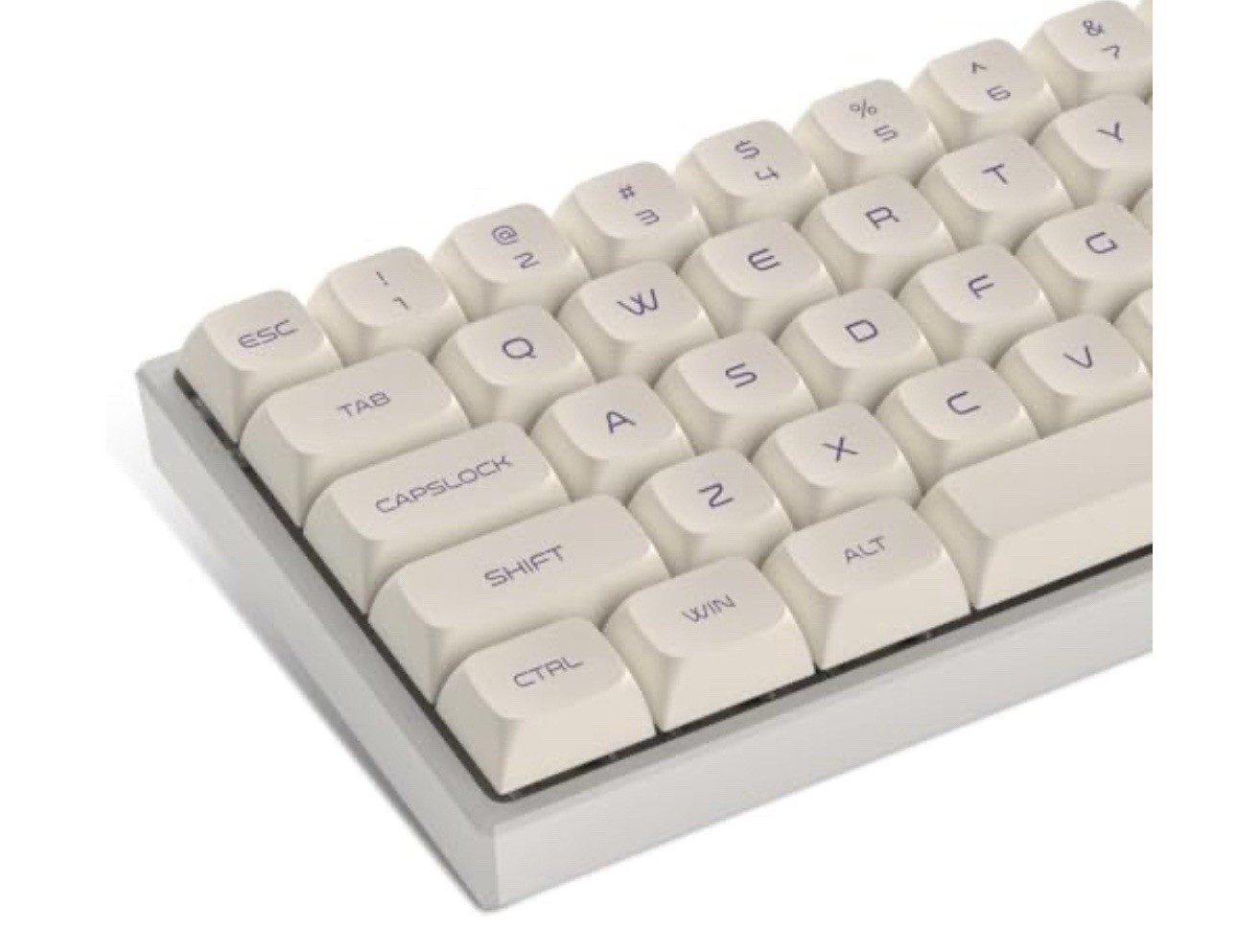 Retro keycaps Japanese Style Double Shot PBT Keycaps Set dye Keyboard Beige 174