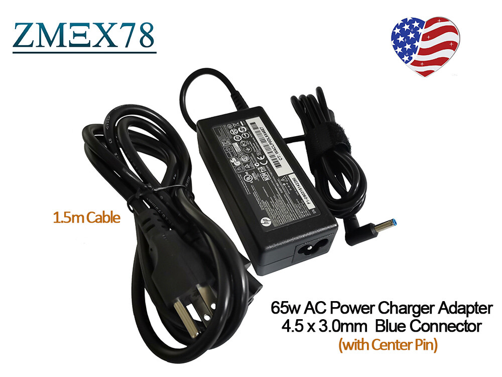for HP 17-by3021dx 17-by3051cl 17-by1955cl 17-by3053cl 65W AC Charger Adapter US