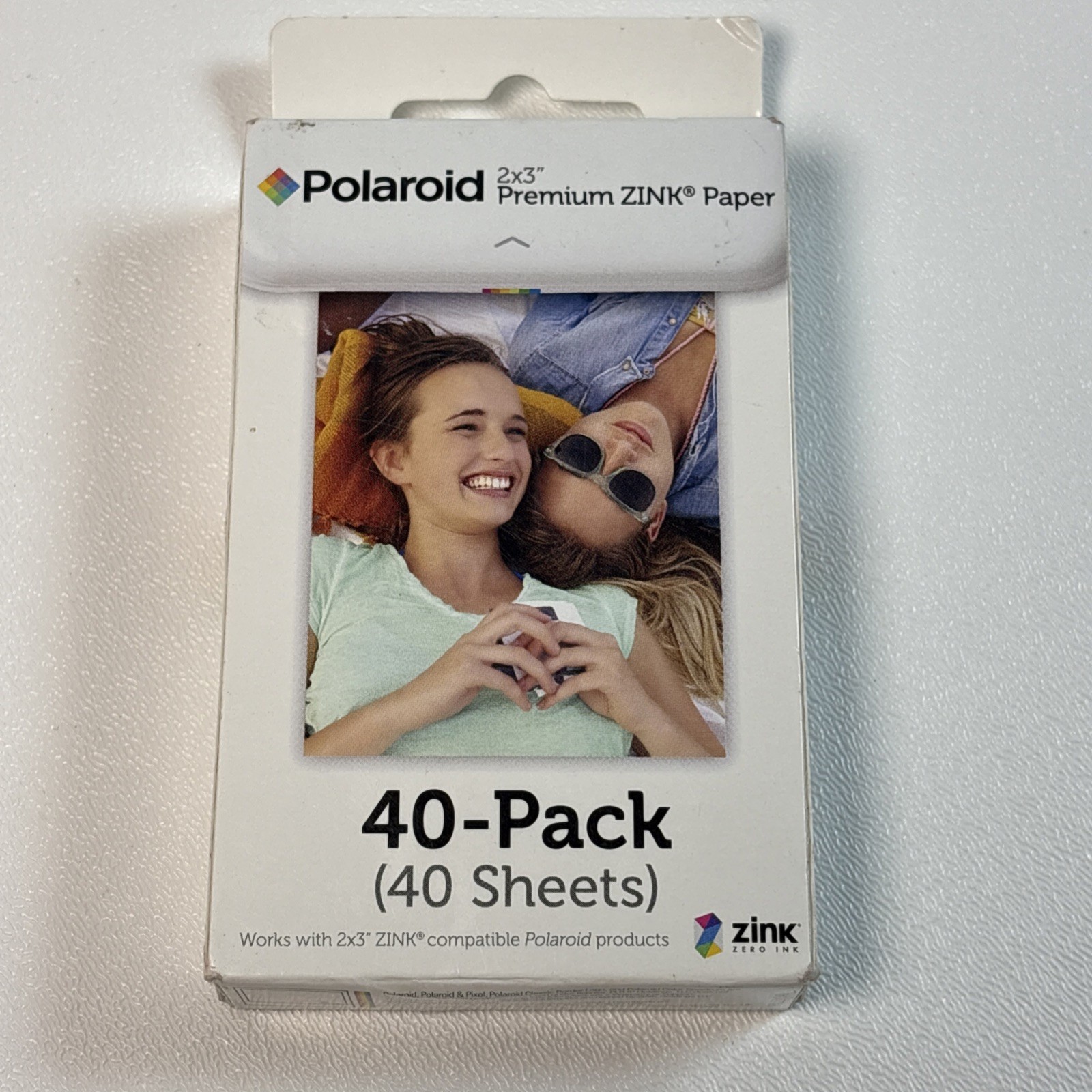 New/Sealed Polaroid Premium ZINK Photo Paper 2 x 3" - Pack of 40 Sheets