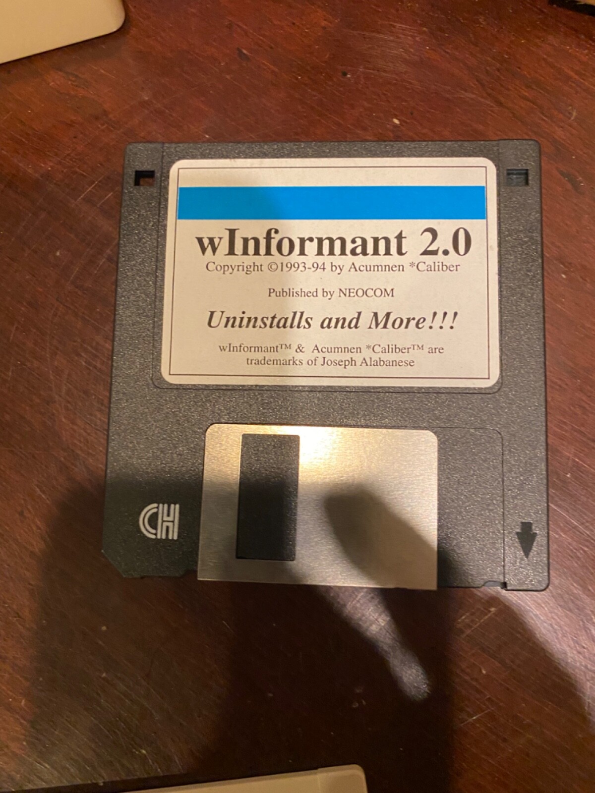NEW Winformant 2.0 Uninstall +++ software. Never Used vintage. 