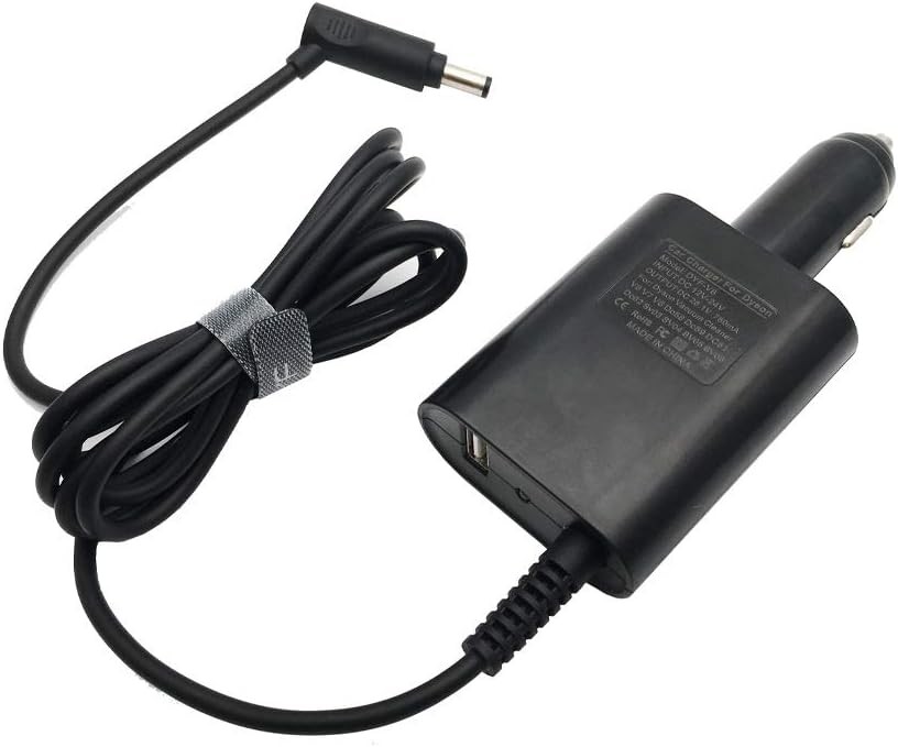 Car Charger Adapter Power Supply Compatible for Vacuum Cleaners with USB Port