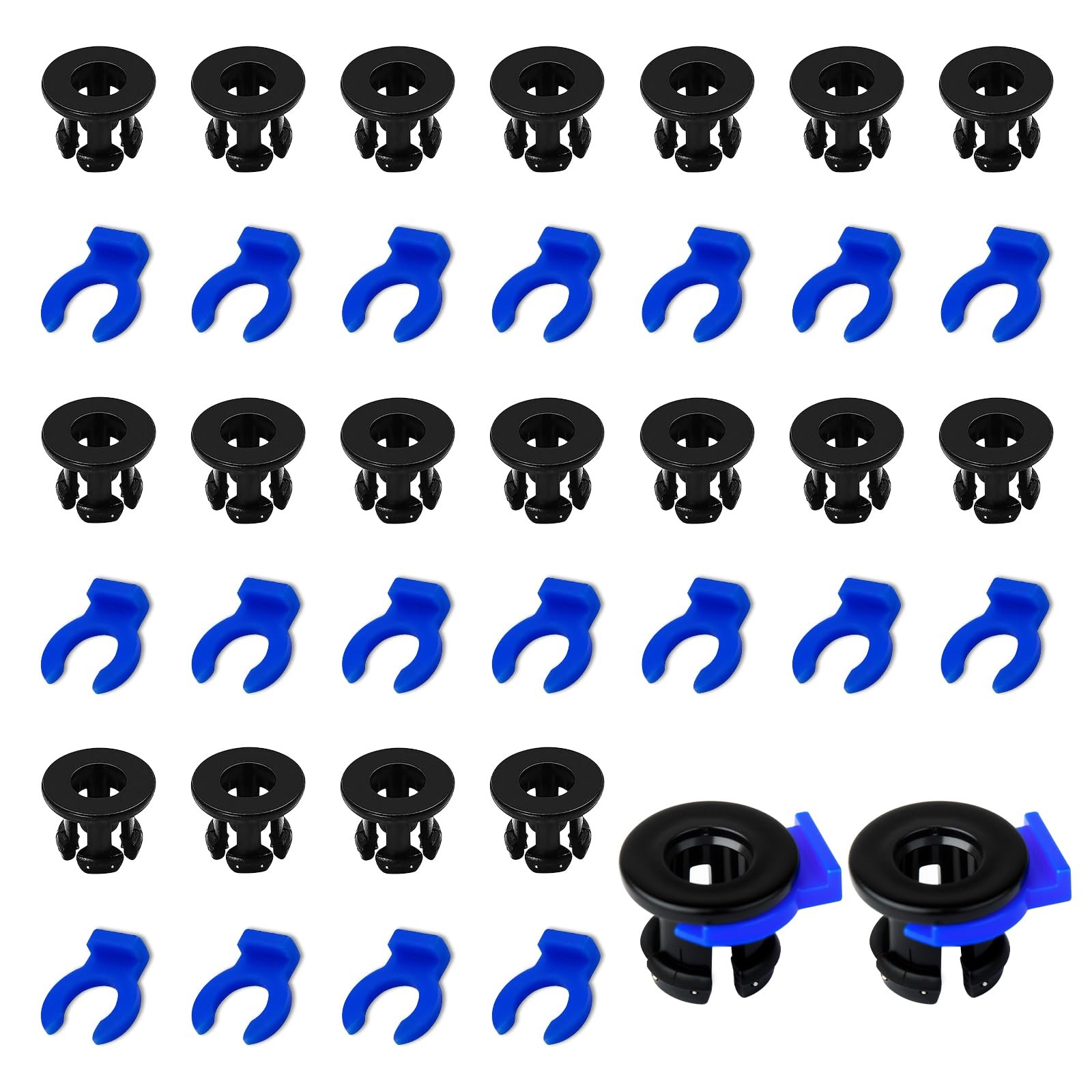 40PCS Bowden Tube Coupler Set - 1.75 Coupling 40-PACK, 40-PACK