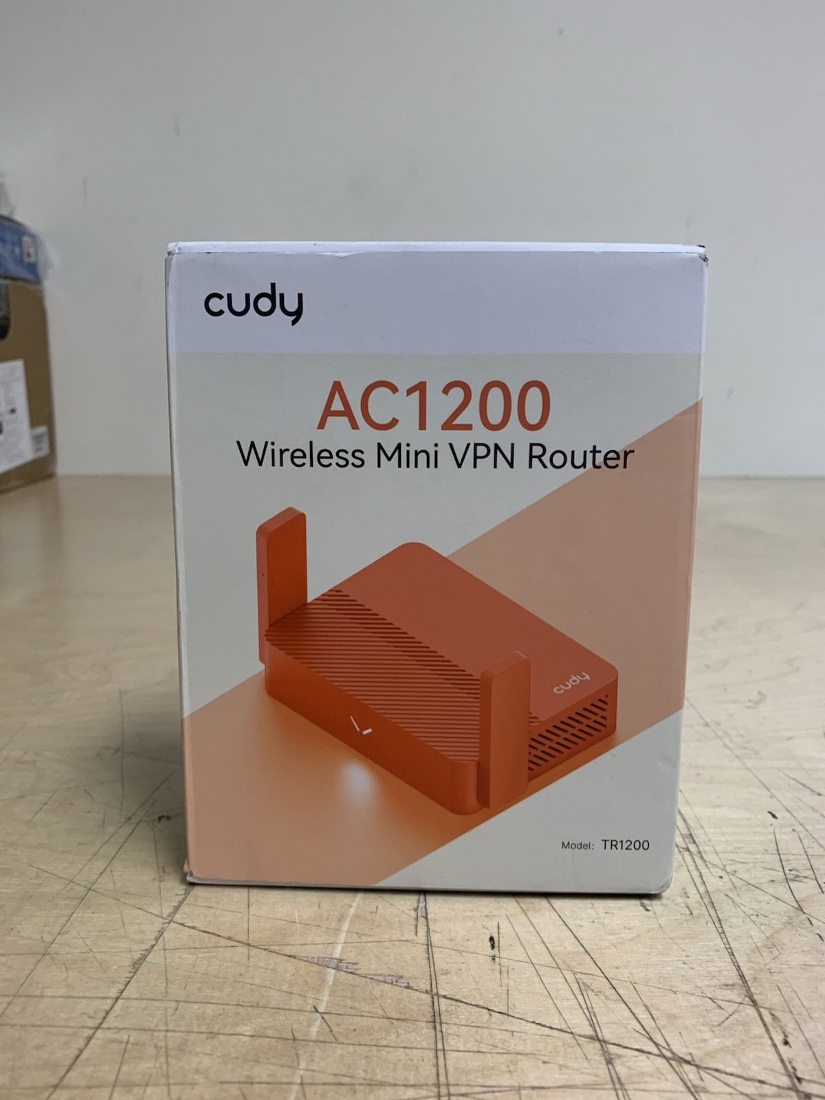 Cudy TR1200 AC1200 Wireless Mini VPN Travel Router Dual Band WiFi 5 USB-C