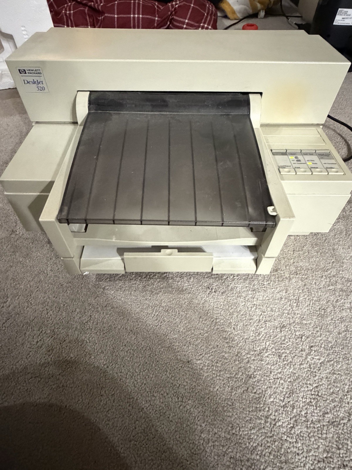 Vintage 1994 HP Deskjet 520 Printer