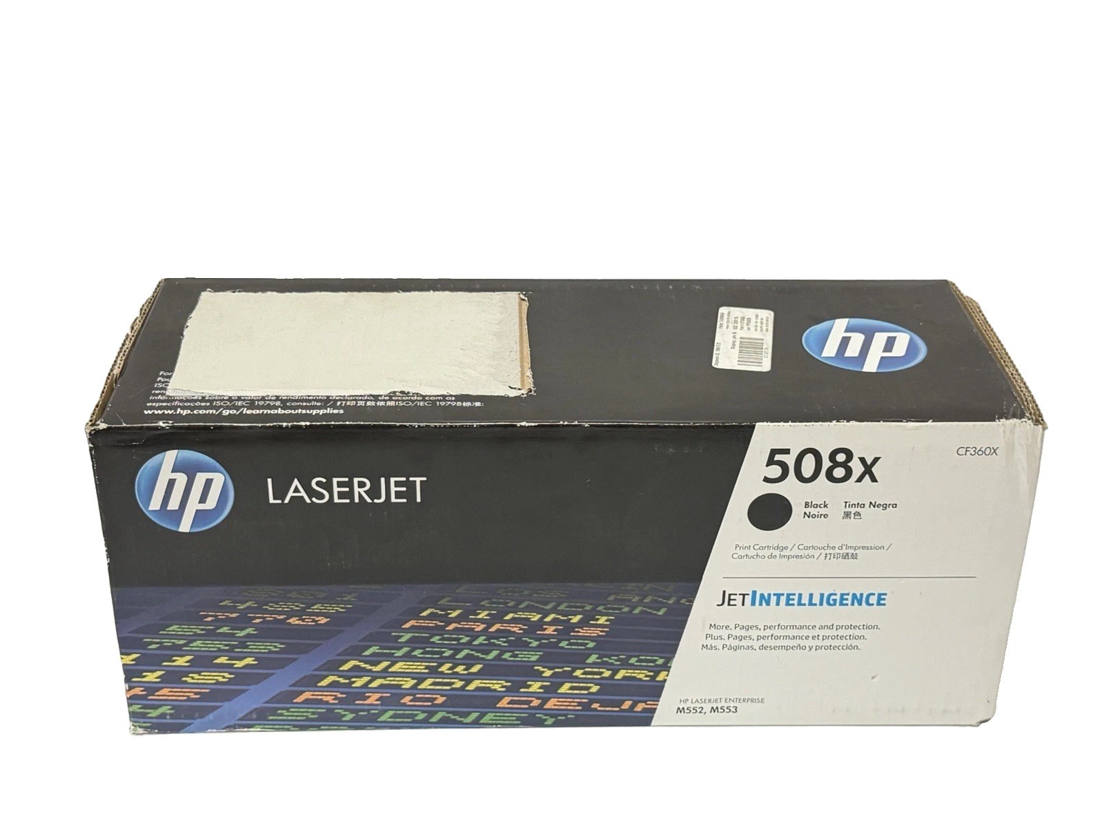 HP 508X CF360X High Yield Black Original LaserJet Toner Cartridge New *See Pics*