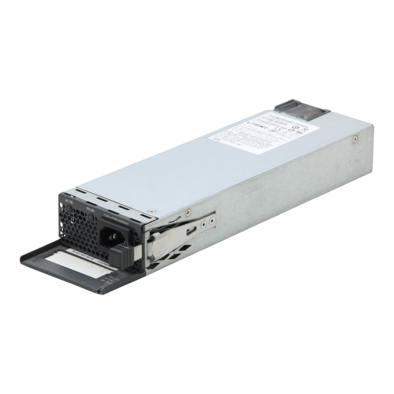 Cisco C3KX-PWR-350WAC 341-0394-03 350W PSU Power Supply for Catalyst 3750X 3560X