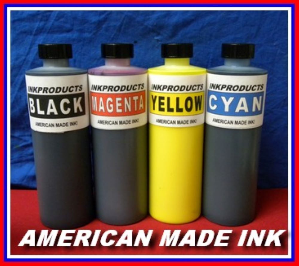 4 -130ML Bottle Color Ink Pack For Afinia L501, L502, F502 PIGMENT Cartridges