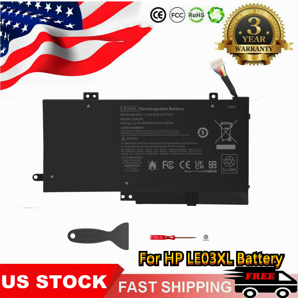 LOT 10 796356-005 LE03XL Battery for HP Envy X360 M6-W101dx W102dx W103dx W010dx