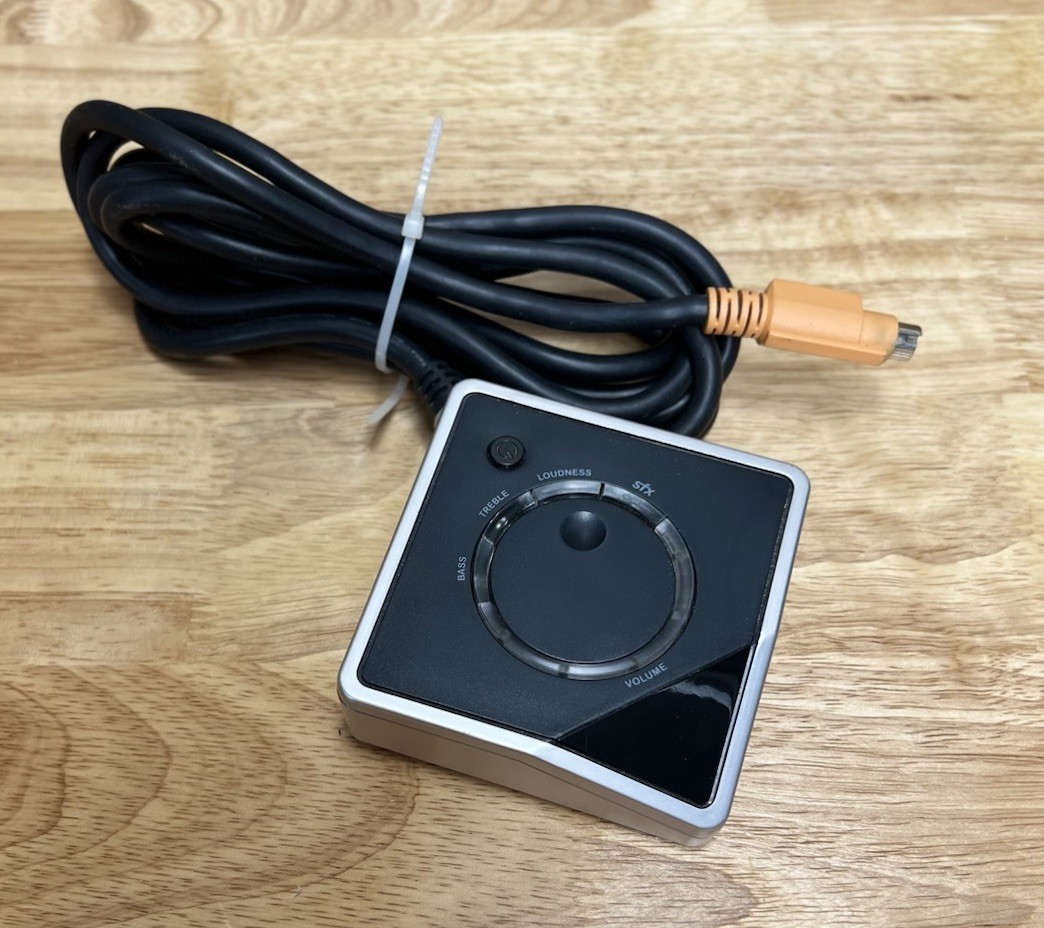 Altec Lansing Wired Volume Controller FX4021 Speaker System Remote Control Unit