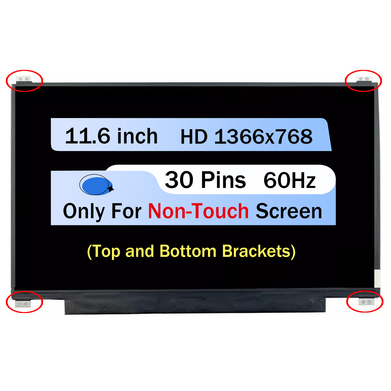 11.6" HD for ASUS VivoBook E203M E203N E203NA LED LCD Screen Display Replacement