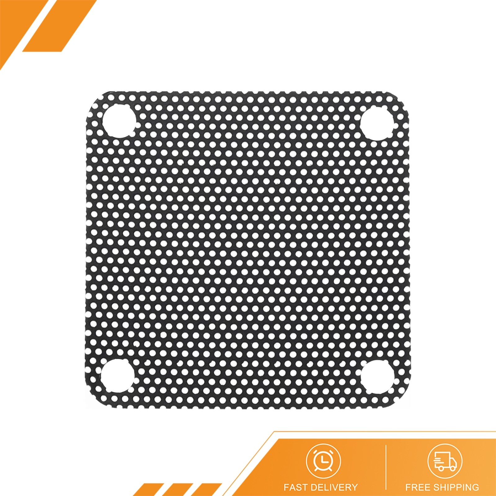 10PCS PC Dust Filter 40x40mm Computer Case Cooler Mesh Cover Fan Grills Black