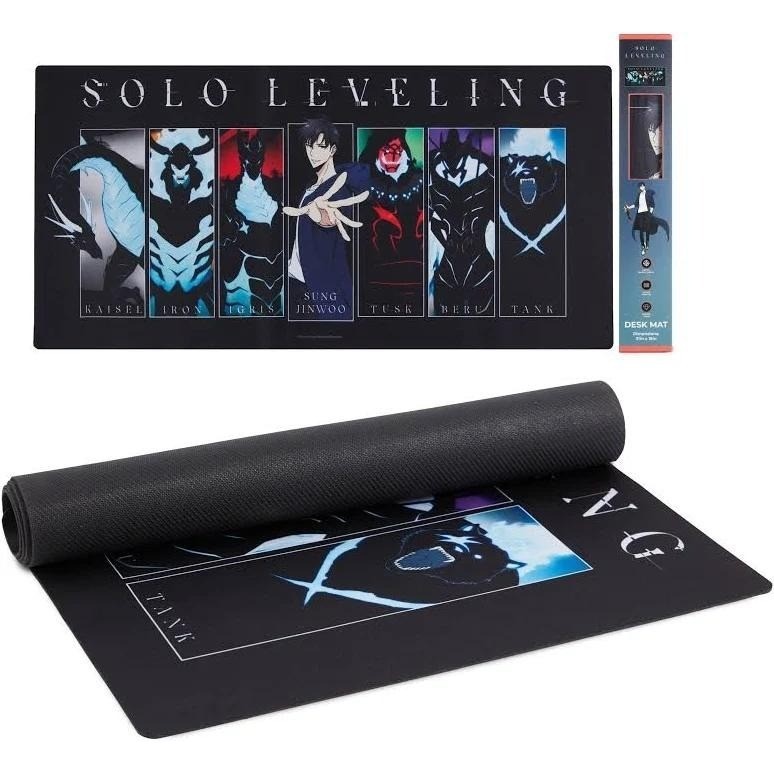 Solo Leveling Desk Mat Sung Jinwoo Shadow Summons XL Gaming Mouse Pad 31x15