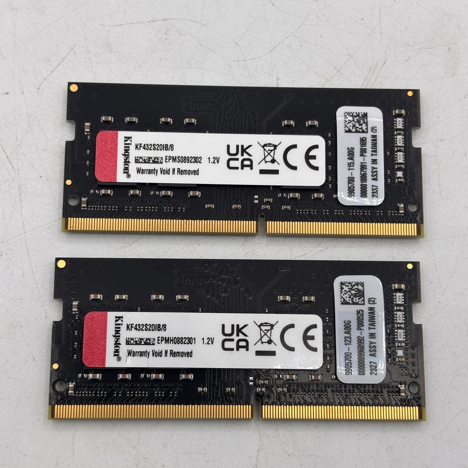 Kingston Fury Impact 16GB (2x8GB) DDR4 3200MHz CL20 Sodimm Laptop RAM Kit