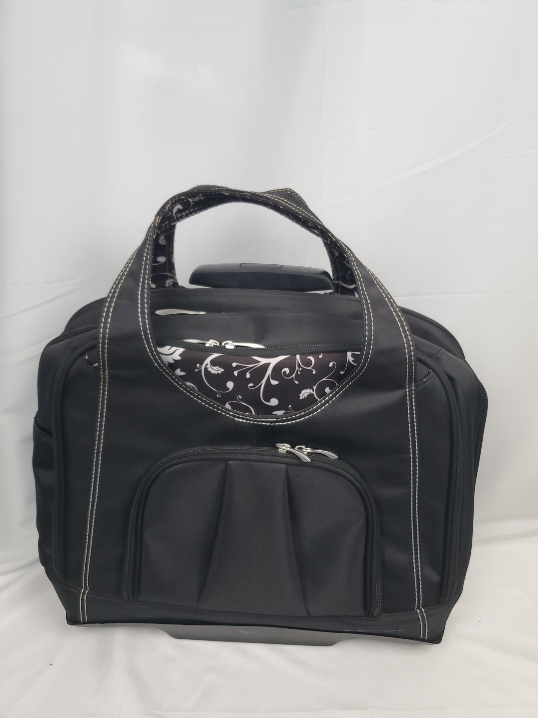 KENSINGTON K62533 CONTOUR BALANCE ROLLER BAG IN ONYX FITS MOST 15" NOTEBOOKS