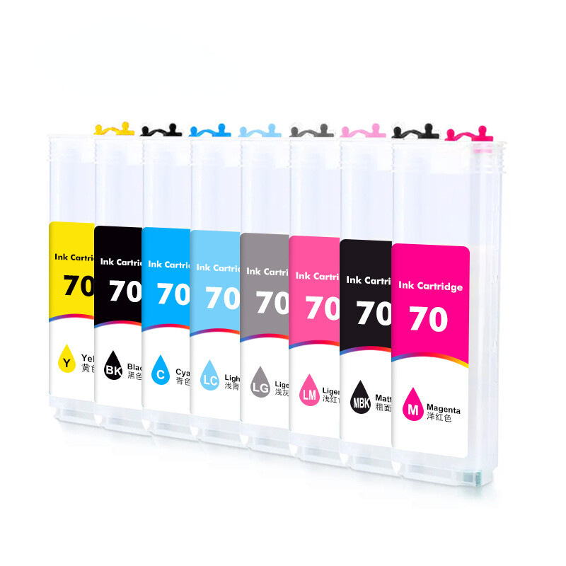 70 HP70 refillable ink cartridges for HP Z2100 Z5200 printers