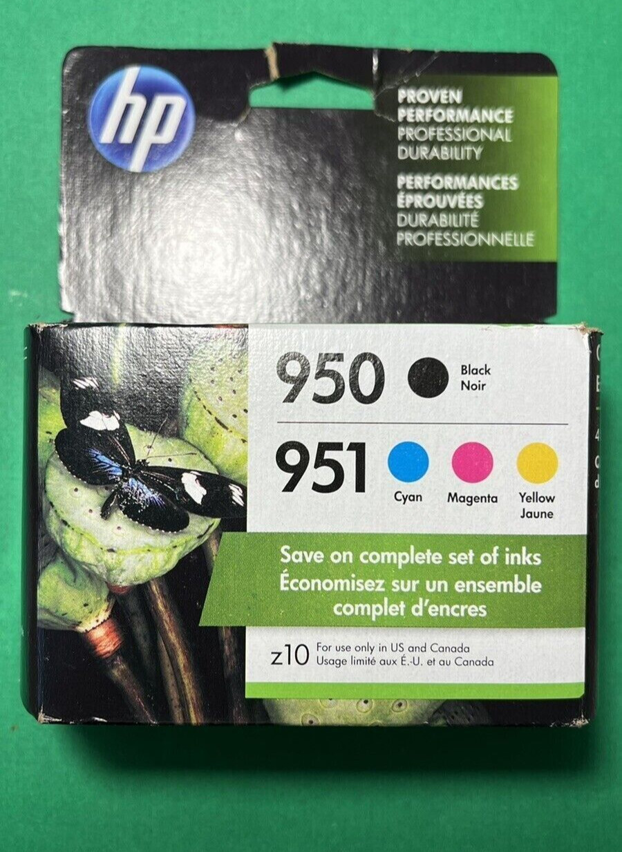 Genuine HP 950/951 B/C Ink Cartridge-Combo-NoBox-OEM INK-2023-2025