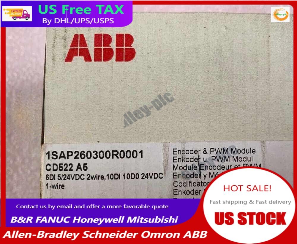 ABB PLC 1SAP260300R0001 WITH ONE YEAR WARRANTY FAST SHIPPING 1PCS NIB