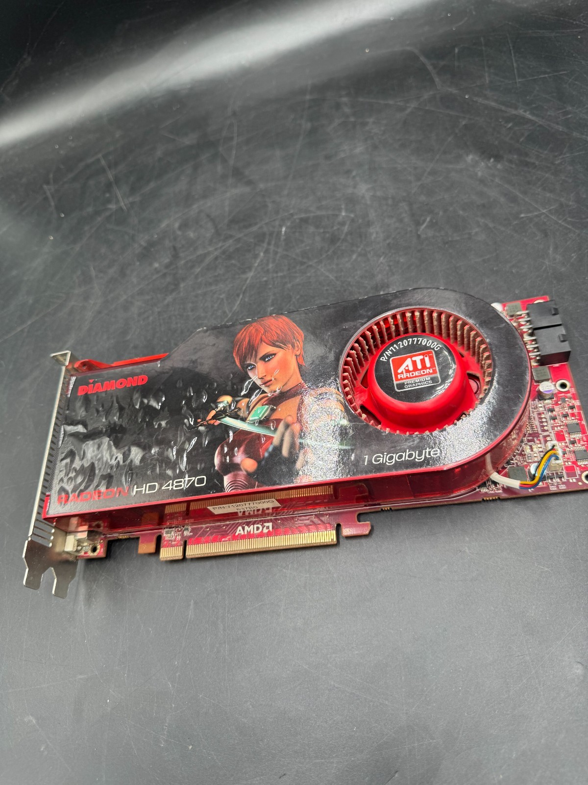 Diamond ATI Radeon HD 4870 1GB GDDR5 102B5070211 PCIe GPU Tested Working