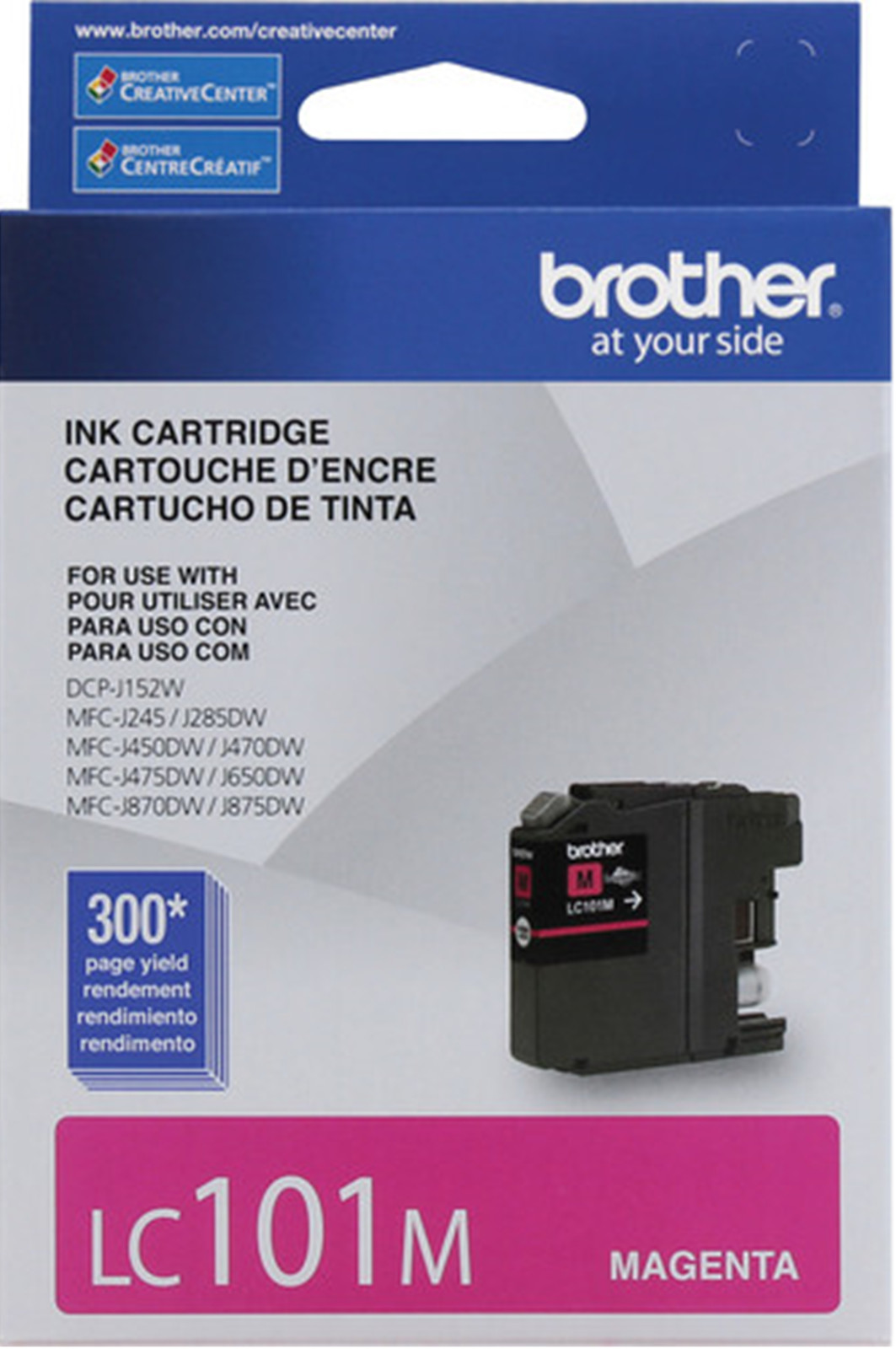 New Genuine Brother LC101 Magenta Ink Cartridge DCP-J152W MFC-J285DW