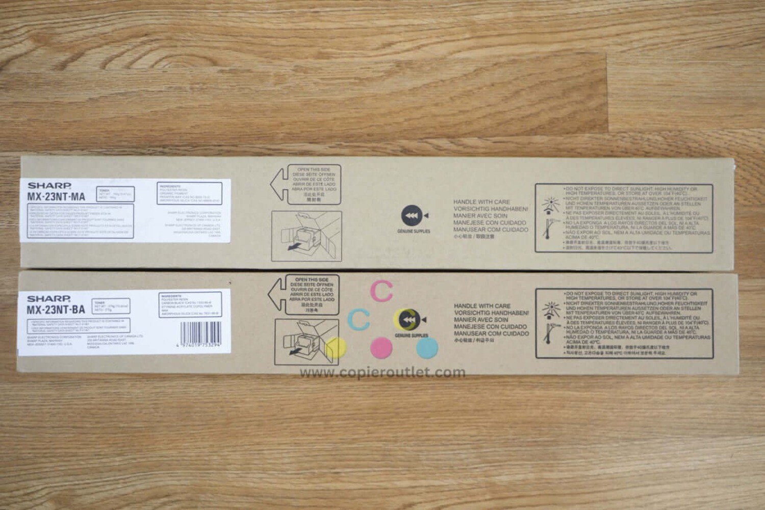 Genuine Sharp MX-23NT MK Toner Cartridges MX-2310U/MX-3116N Same Day Shipping