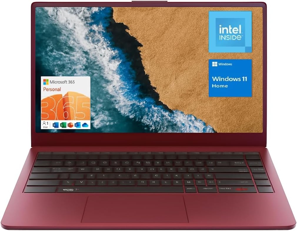HP 15.6 Inch HD Laptop, Intel N200 Processor, 4GB DDR4 RAM, 128GB UFS Storage,