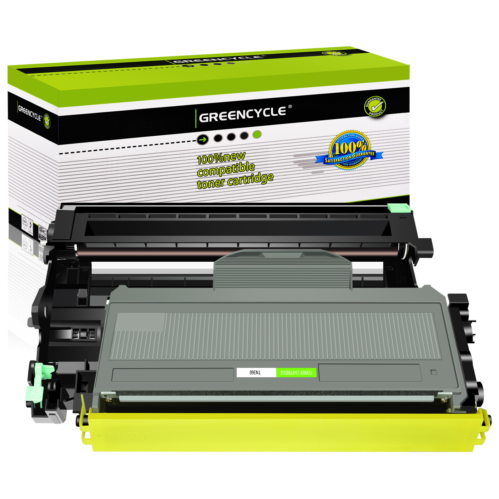 1PK TN360 Toner + 1PK DR360 Drum Unit For Brother HL 2140 2170W MFC 7340 7840W