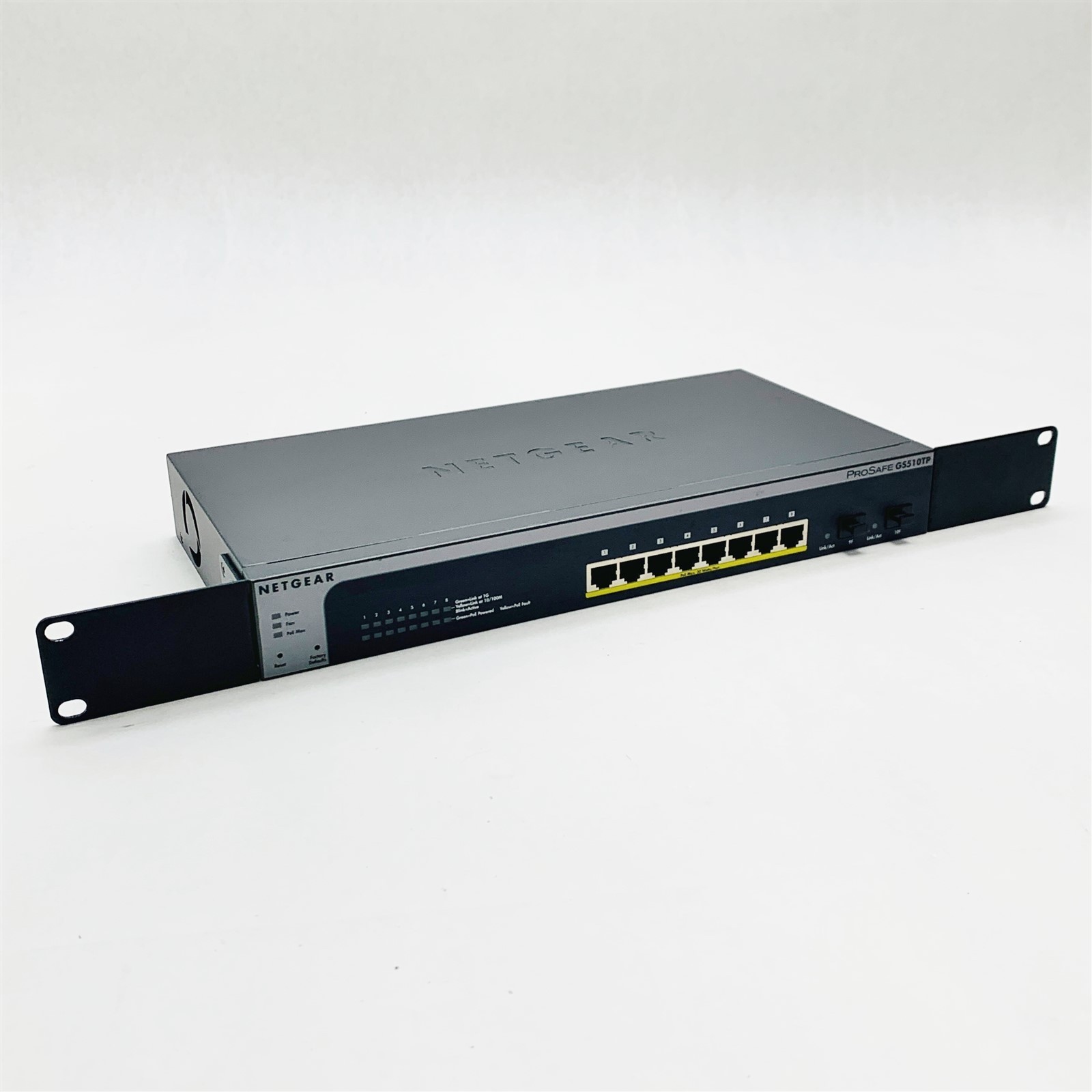 Netgear Prosafe GS510TP V1H1 8-Port 2-SFP Gigabit Smart Managed PoE+ Switch