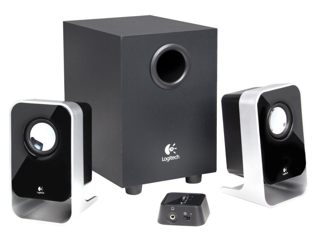 Logitech LS21 2.1 Multimedia Speaker System Subwoofer Desktop Audio Tested Black
