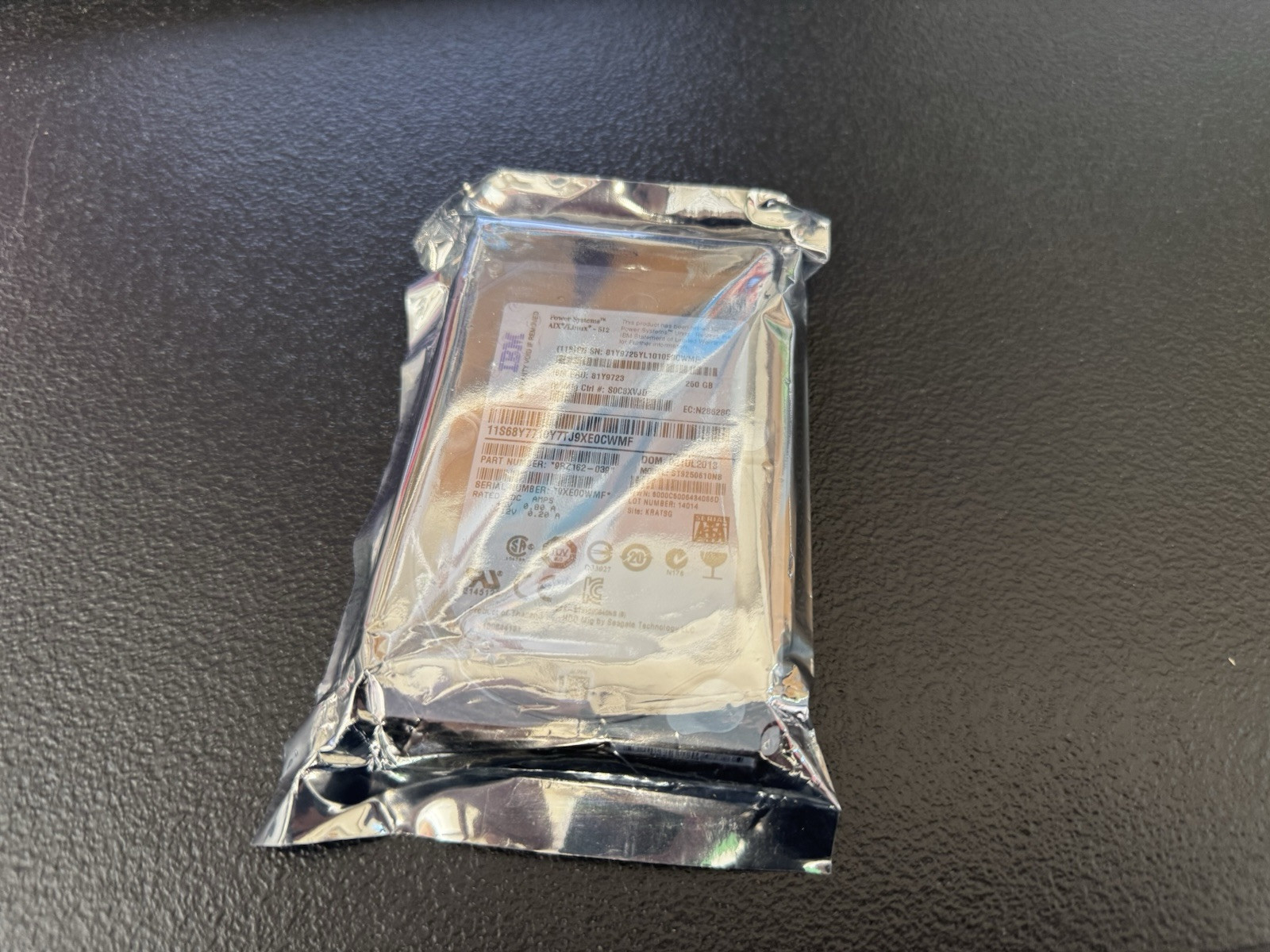 Seagate ST9250610NS Constellation 250GB 2.5 SATA 7.2K 6Gb Enterprise Hard Drive