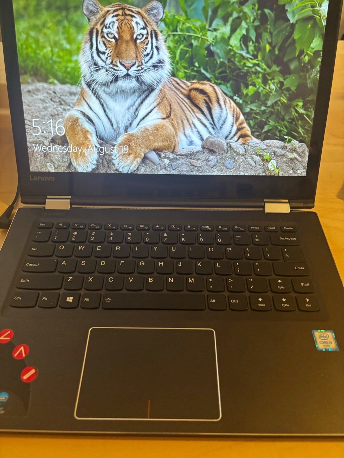 Lenovo IdeaPad FLEX 4-1470 14" Touch i3-6100U 4GB 128GB SSD Win10 Black