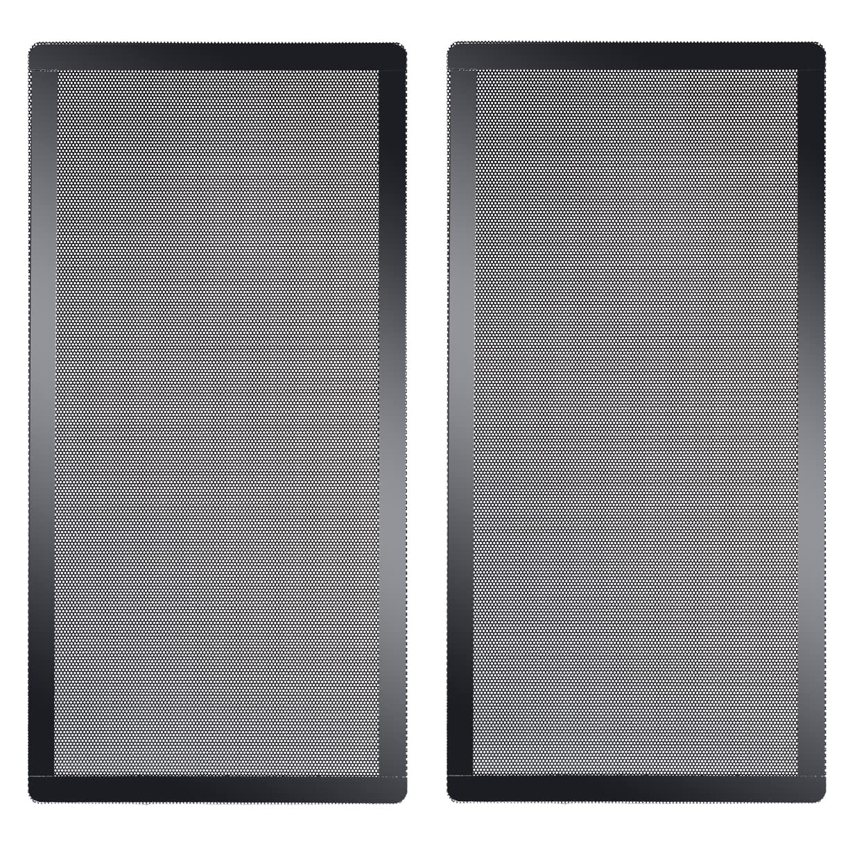 120 x 240mm PC Case Dust Mesh Filter, [2 Pack] Magnetic Frame Computer Fan Du...