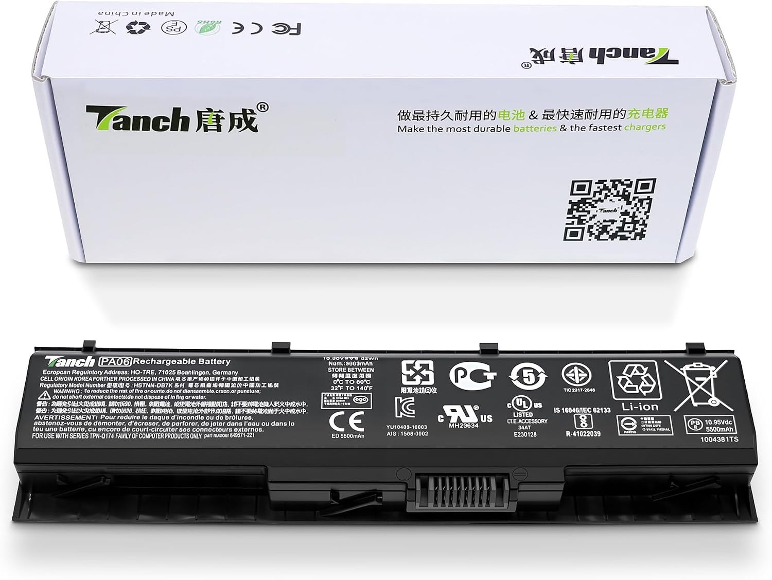 PA06 Laptop Battery for Hp Pavilion 17 w000 200 Omen 17t ab Series TPN Q174