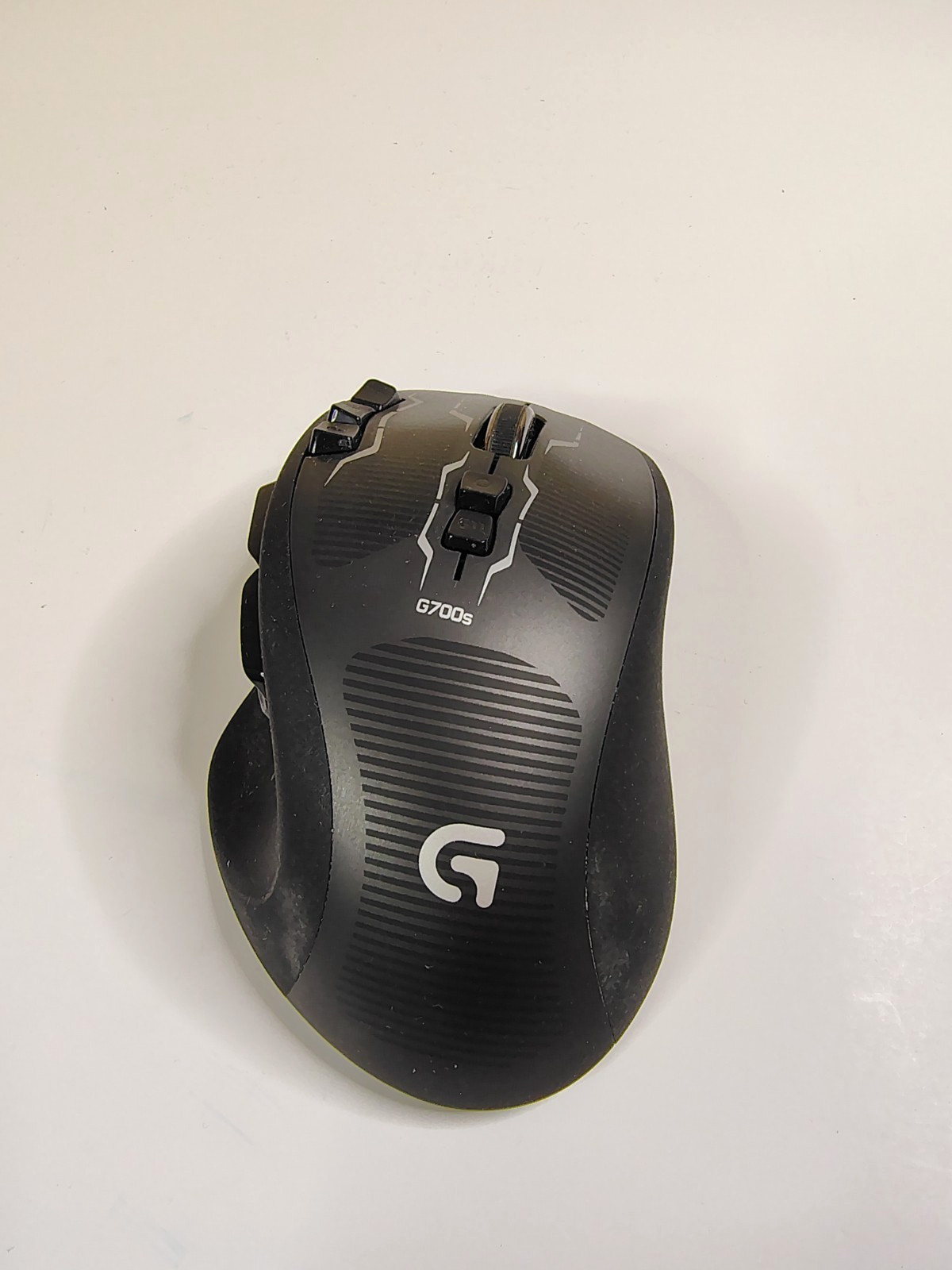 Logitech G700S Rechargeable 13 Button Gaming Mouse Wireless Tested w/ Receiver