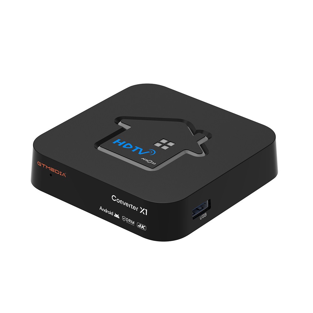 ATSC 3.0 4K UHD Digital OTA TV Tuner Converter Media Player Smart TV Box DVR EPG