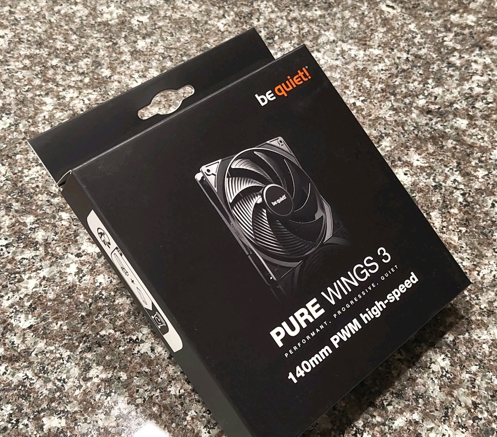 Be Quiet Silent Wings 3 PWM 140mm High-Speed 1800 RPM Case Fan Black