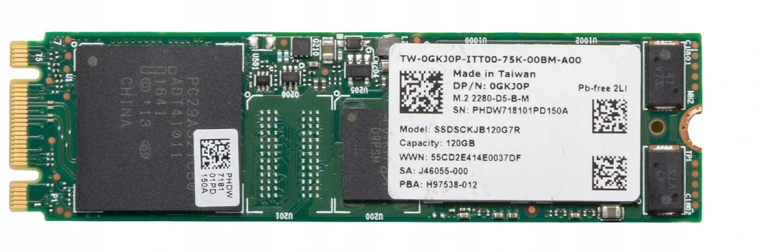 Hard Drive Dell 120GB SSD SATA 6G M.2 MLC GKJ0P