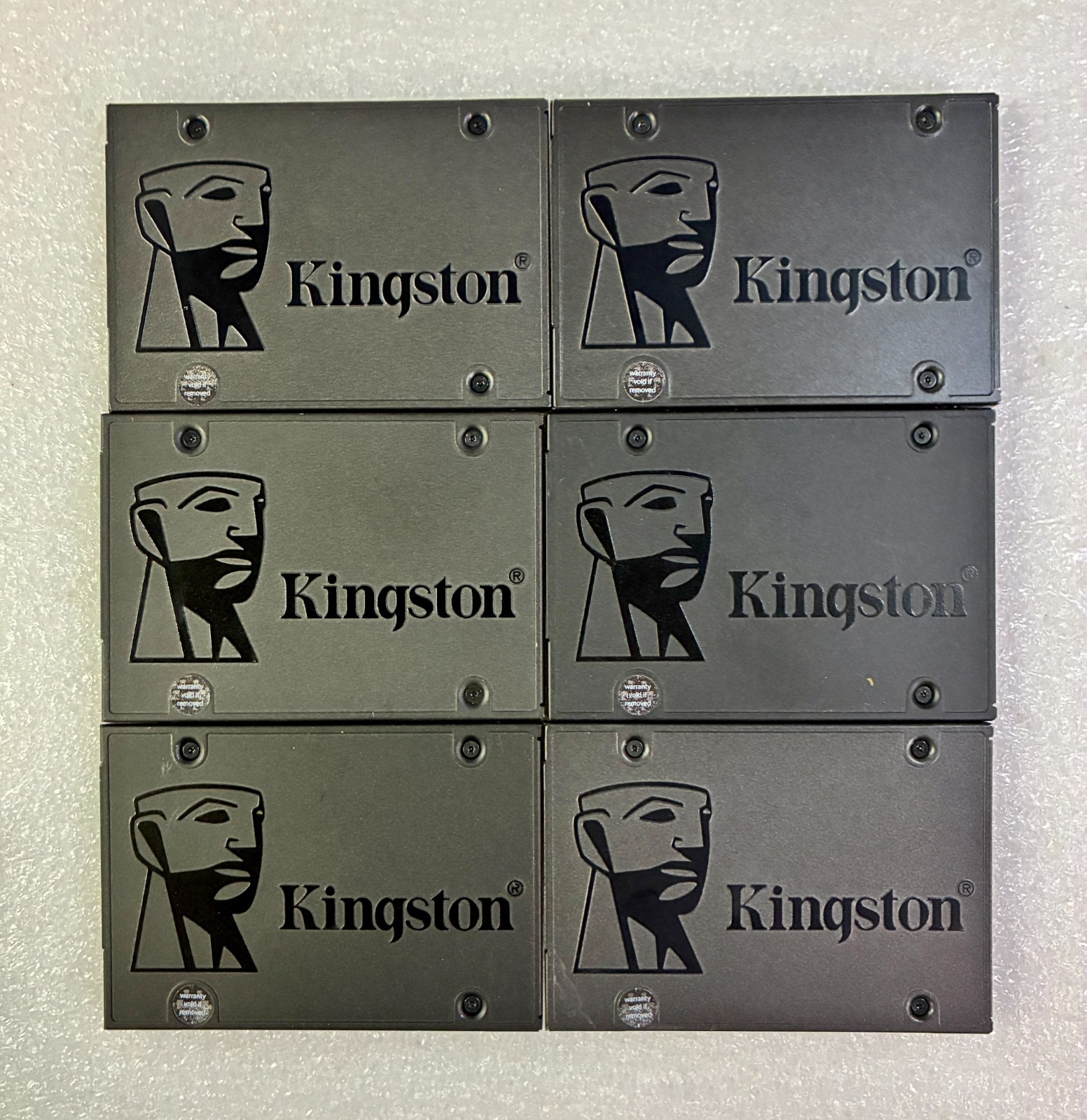 Lot of 6 Kingston 240GB SSD SA400S37/240G - Wiped and Tested