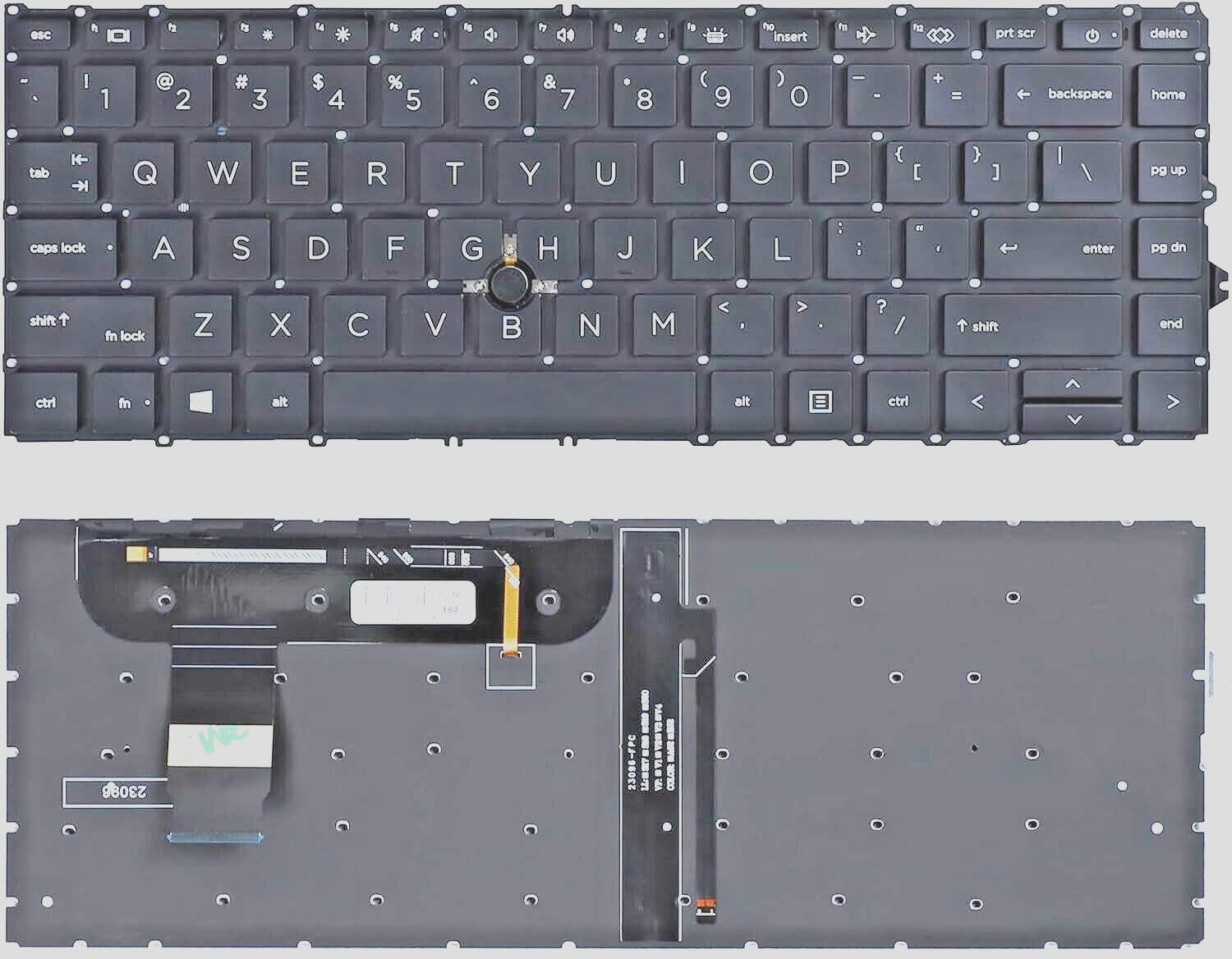 NEW Backlit Keyboard For HP EliteBook 840 G7 G8 845 G7 G8, 745 G7 G8 L87607-001