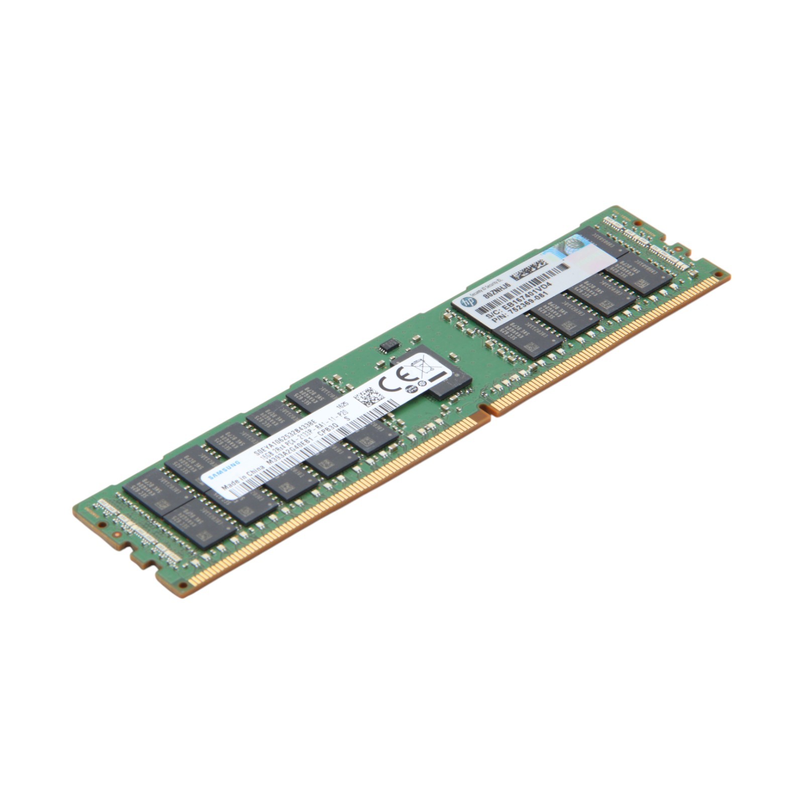 Samsung 16GB PC4-2133P 2Rx4 DDR4 ECC RDIMM M393A2G40EB1-CPB 725369-081 Server RA