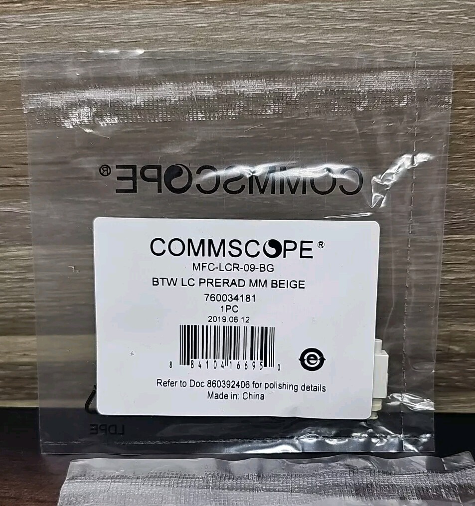 Qty 49 - Commscope MFC-LCR-09-BG BTW LC PRERAD MM Beige 760 034 181